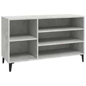 Botník betonově šedý 102x36x60 cm kompozitní dřevo - obrázek 1
