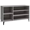 vidaXL kingakapp, hall Sonoma tamm, 102x36x60 cm, tehispuit