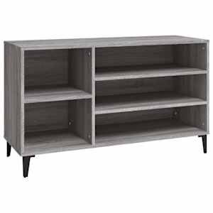 vidaXL kingakapp, hall Sonoma tamm, 102x36x60 cm, tehispuit