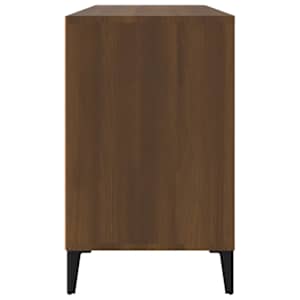 Botník hnědý dub 102x36x60 cm kompozitní dřevo - obrázek 6