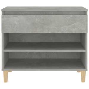 Botník betonově šedý 70x36x60 cm kompozitní dřevo - obrázek 6