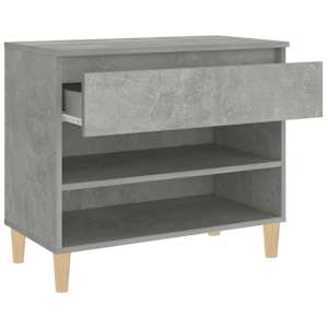 Botník betonově šedý 70x36x60 cm kompozitní dřevo - obrázek 7