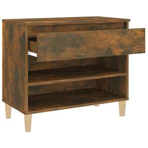 Botník kouřový dub 70x36x60 cm kompozitní dřevo - obrázek 7