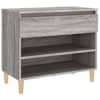 vidaXL kingakapp, hall Sonoma tamm, 70 x 36 x 60 cm, tehispuit