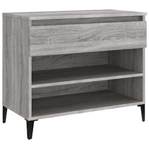 vidaXL kingakapp, hall Sonoma tamm, 70 x 36 x 60 cm, tehispuit