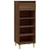 vidaXL kingakapp, pruun tamm, 40x36x105 cm, tehispuit