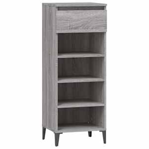vidaXL kingakapp, hall Sonoma tamm, 40x36x105 cm, tehispuit