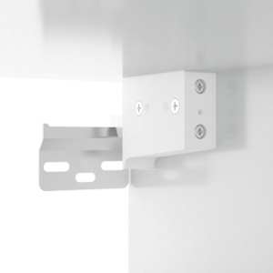 Nástěnný botník bílý s leskem 70 x 35 x 38 cm kompozitní dřevo - obrázek 7