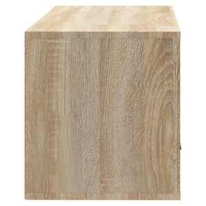 Nástěnný botník dub sonoma 70 x 35 x 38 cm kompozitní dřevo - obrázek 6