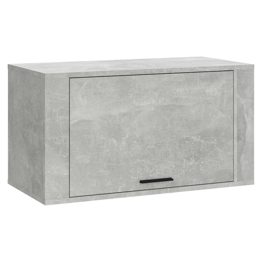 vidaXL Nástěnný botník betonově šedý 70 x 35 x 38 cm kompozitní dřevo