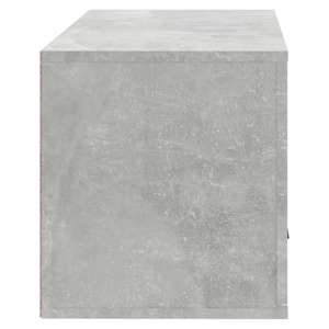 Nástěnný botník betonově šedý 70 x 35 x 38 cm kompozitní dřevo - obrázek 6