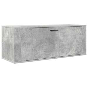 vidaXL seina kingakapp, betoonhall, 100 x 35 x 38 cm, tehispuit