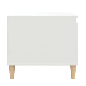 Konferenční stolek bílý 100 x 50 x 45 cm kompozitní dřevo - obrázek 7