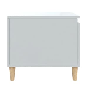 Konferenční stolek lesklý bílý 100x50x45 cm kompozitní dřevo - obrázek 7