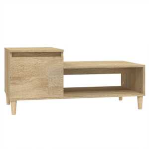 Konferenční stolek dub sonoma 100 x 50 x 45 cm kompozitní dřevo - obrázek 2