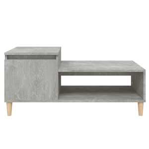 Konferenční stolek betonově šedý 100x50x45 cm kompozitní dřevo - obrázek 5