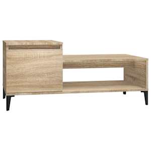 Konferenční stolek dub sonoma 100 x 50 x 45 cm kompozitní dřevo - obrázek 2