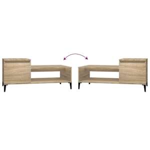 Konferenční stolek dub sonoma 100 x 50 x 45 cm kompozitní dřevo - obrázek 8