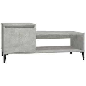 Konferenční stolek betonově šedý 100x50x45 cm kompozitní dřevo - obrázek 2