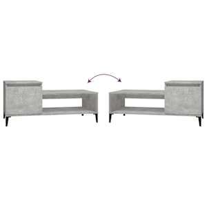 Konferenční stolek betonově šedý 100x50x45 cm kompozitní dřevo - obrázek 8