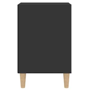 TV skříňka černá 100x35x55 cm kompozitní dřevo - obrázek 7