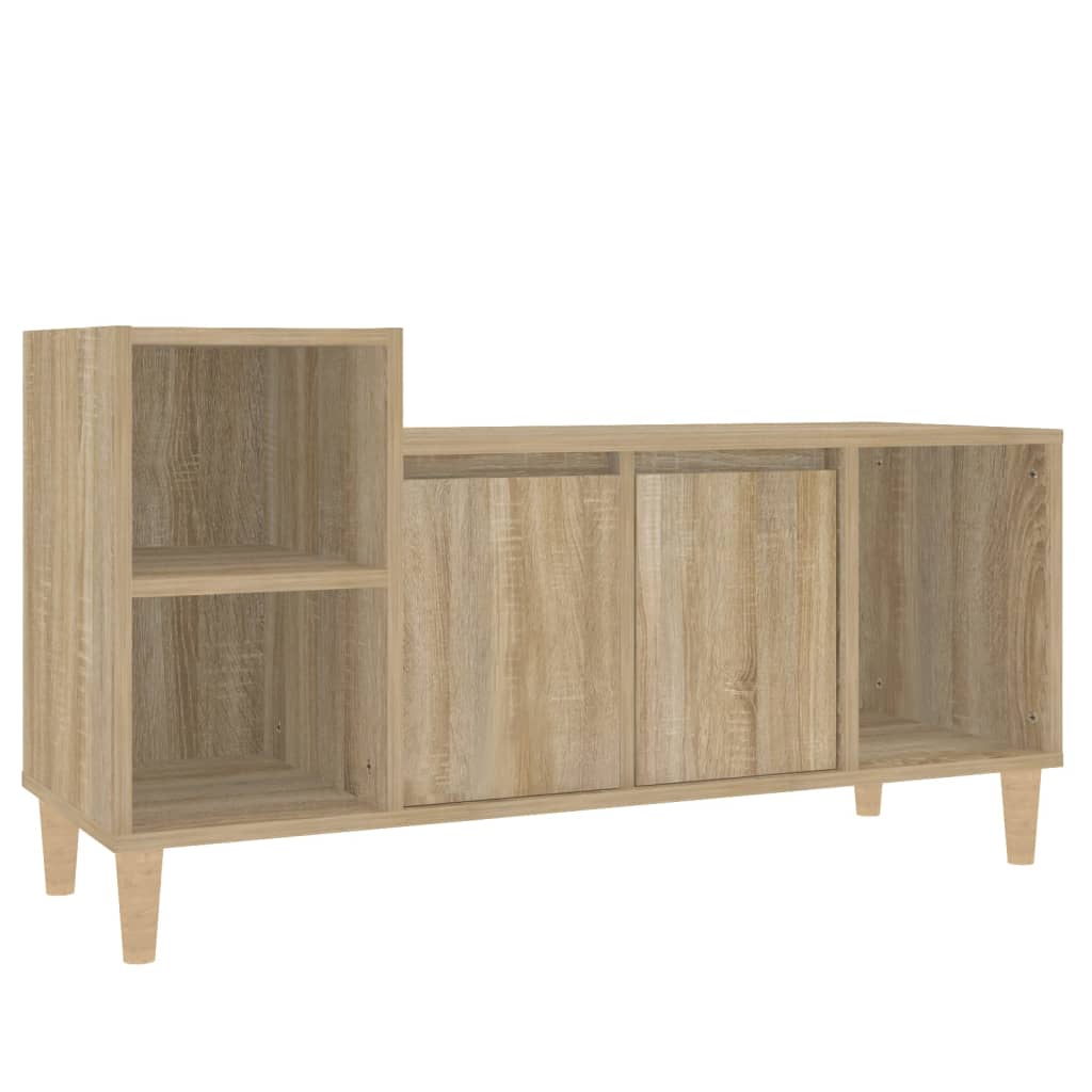 vidaXL TV skříňka dub sonoma 100x35x55 cm kompozitní dřevo