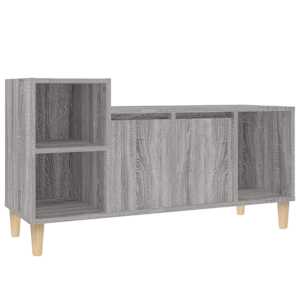 TV skříňka šedá sonoma 100x35x55 cm kompozitní dřevo - obrázek 2