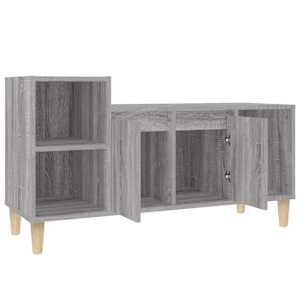 TV skříňka šedá sonoma 100x35x55 cm kompozitní dřevo - obrázek 5