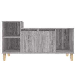 TV skříňka šedá sonoma 100x35x55 cm kompozitní dřevo - obrázek 6