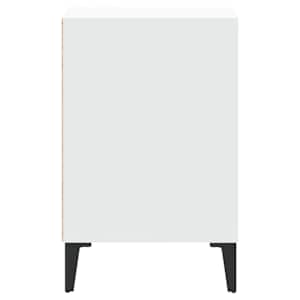 TV skříňka bílá 100x35x55 cm kompozitní dřevo - obrázek 7