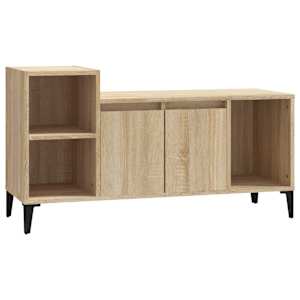 TV skříňka dub sonoma 100x35x55 cm kompozitní dřevo - obrázek 2