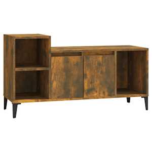TV skříňka kouřový dub 100x35x55 cm kompozitní dřevo - obrázek 2