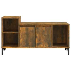 TV skříňka kouřový dub 100x35x55 cm kompozitní dřevo - obrázek 5