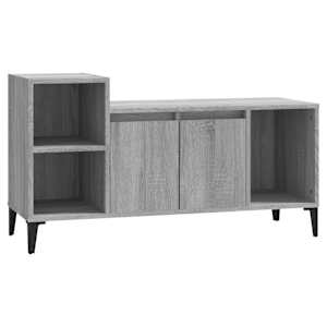 TV skříňka šedá sonoma 100x35x55 cm kompozitní dřevo - obrázek 2
