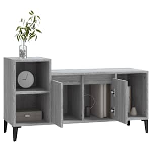 TV skříňka šedá sonoma 100x35x55 cm kompozitní dřevo - obrázek 4