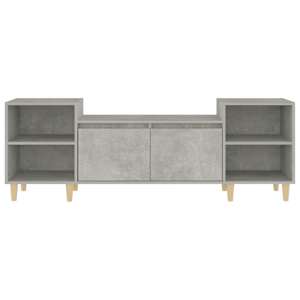 TV skříňka betonově šedá 160x35x55 cm kompozitní dřevo - obrázek 6