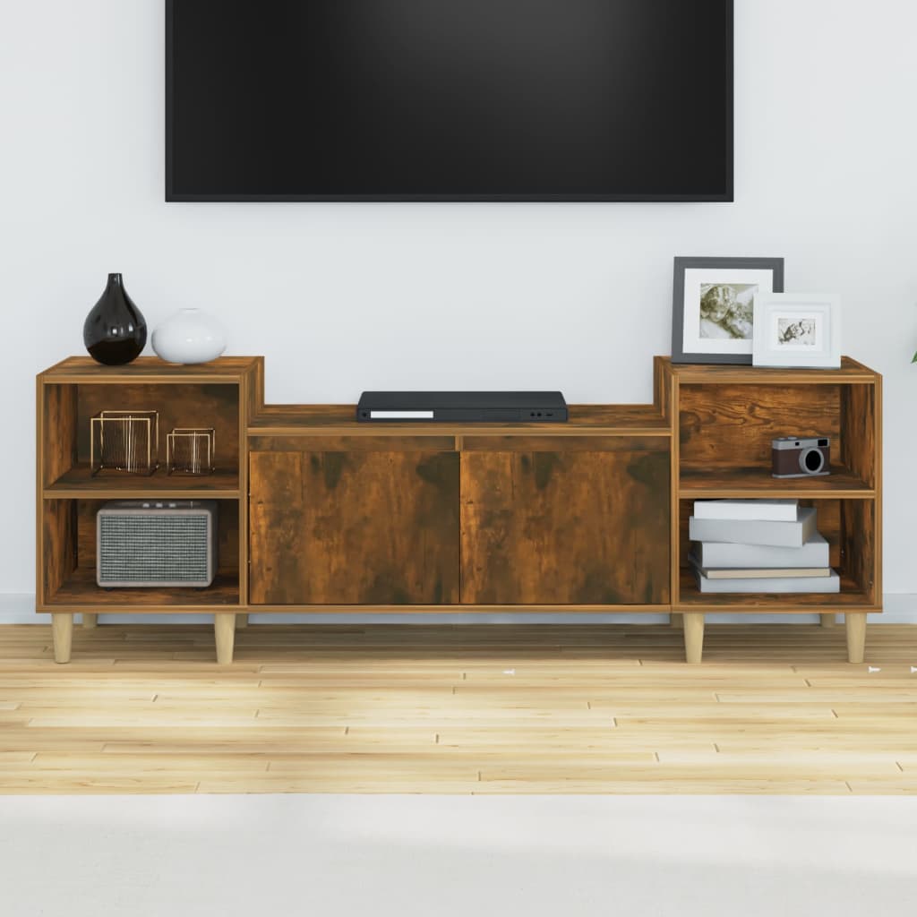 vidaXL TV-taso savutammi 160x35x55 cm tekninen puu