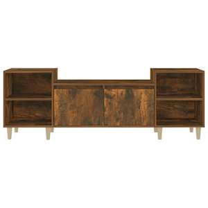 TV skříňka kouřový dub 160x35x55 cm kompozitní dřevo - obrázek 6