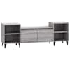 vidaXL telerikapp, hall Sonoma tamm, 160x35x55 cm, tehispuit