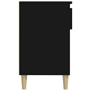 Botník černý 102x36x60 cm kompozitní dřevo - obrázek 8