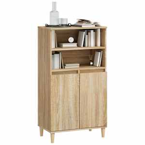 Skříň highboard dub sonoma 60 x 36 x 110 cm kompozitní dřevo - obrázek 7