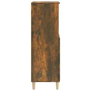 Skříň highboard kouřový dub 60 x 36 x 110 cm kompozitní dřevo - obrázek 4
