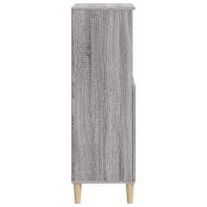 Skříň highboard šedá sonoma 60 x 36 x 110 cm kompozitní dřevo - obrázek 4