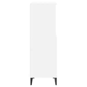 Skříň highboard bílá 60 x 36 x 110 cm kompozitní dřevo - obrázek 5