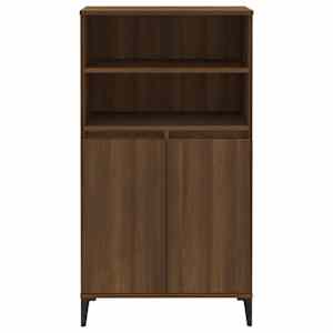 vidaXL Highboard Brown Oak 60x36x110 cm Engineered Wood