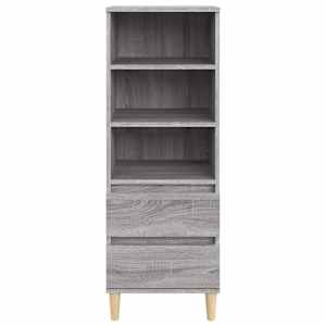Skříň highboard šedá sonoma 40 x 36 x 110 cm kompozitní dřevo - obrázek 3