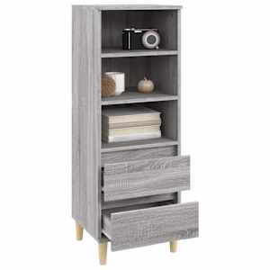 Skříň highboard šedá sonoma 40 x 36 x 110 cm kompozitní dřevo - obrázek 7