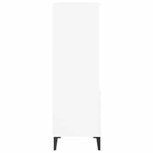 Skříň highboard bílá 40 x 36 x 110 cm kompozitní dřevo - obrázek 5