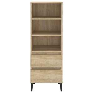 Skříň highboard dub sonoma 40 x 36 x 110 cm kompozitní dřevo - obrázek 3