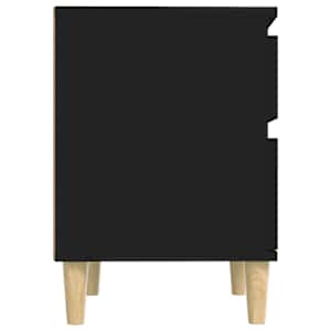 Noční stolky 2 ks černé 40x35x50 cm - obrázek 7